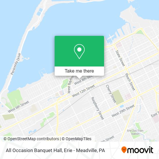 All Occasion Banquet Hall map