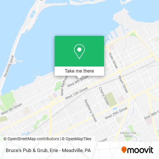Bruce's Pub & Grub map