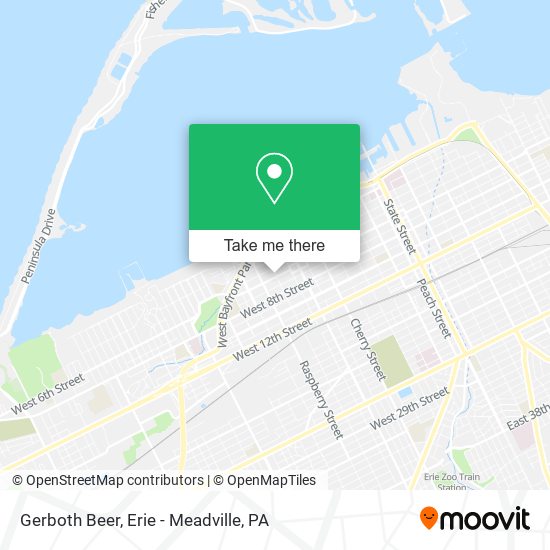 Gerboth Beer map