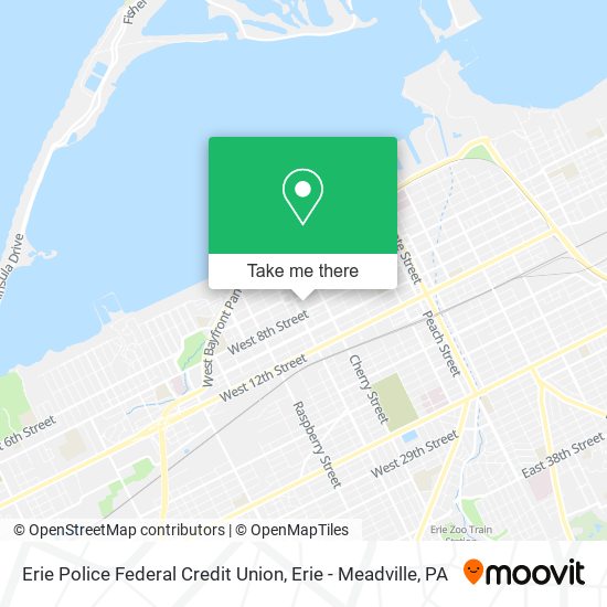 Erie Police Federal Credit Union map