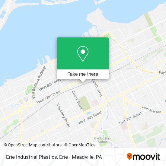 Erie Industrial Plastics map