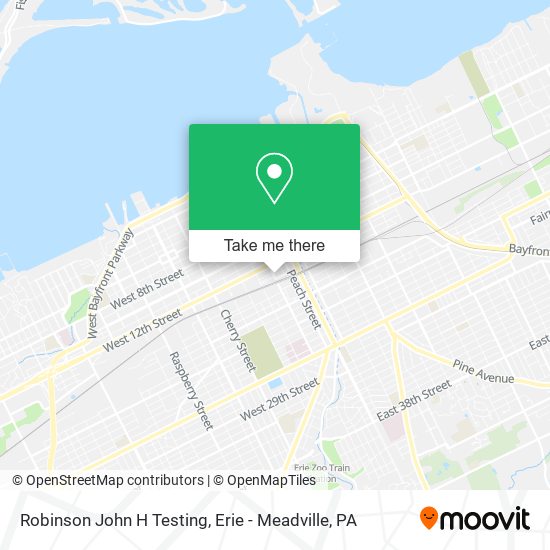 Mapa de Robinson John H Testing