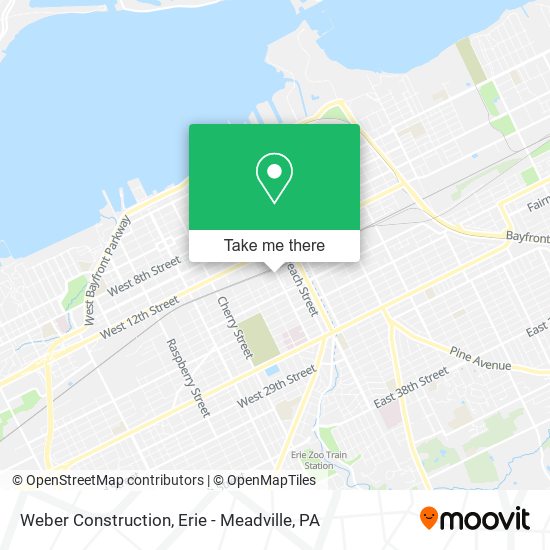 Mapa de Weber Construction