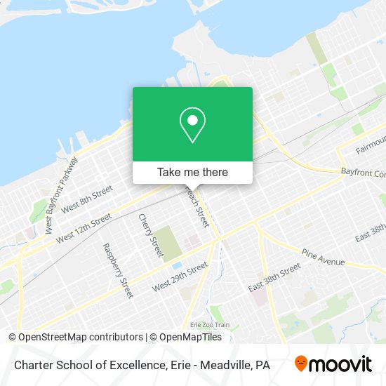 Mapa de Charter School of Excellence