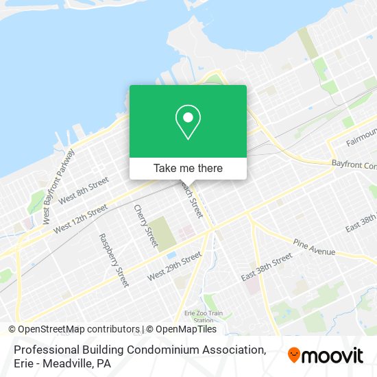 Professional Building Condominium Association map