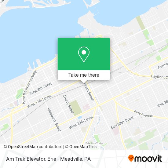 Am Trak Elevator map