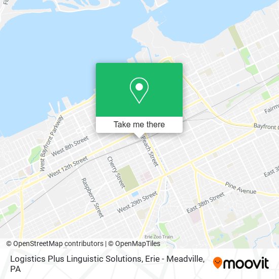 Logistics Plus Linguistic Solutions map