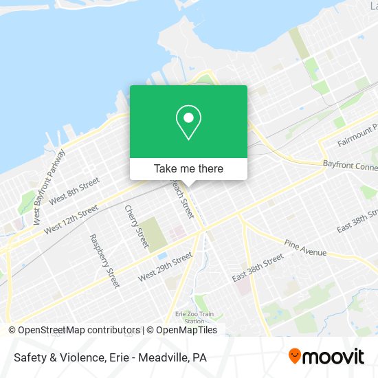 Safety & Violence map