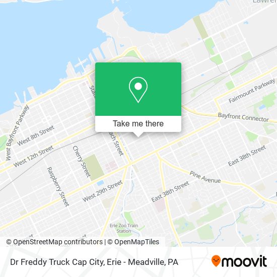 Mapa de Dr Freddy Truck Cap City
