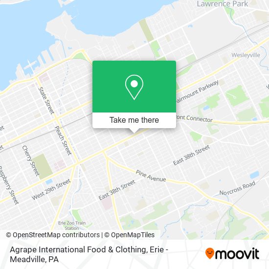 Mapa de Agrape International Food & Clothing