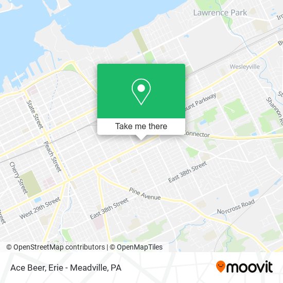 Mapa de Ace Beer