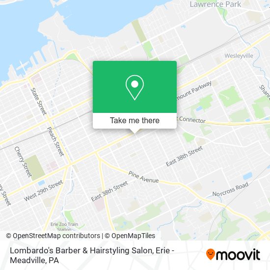 Lombardo's Barber & Hairstyling Salon map