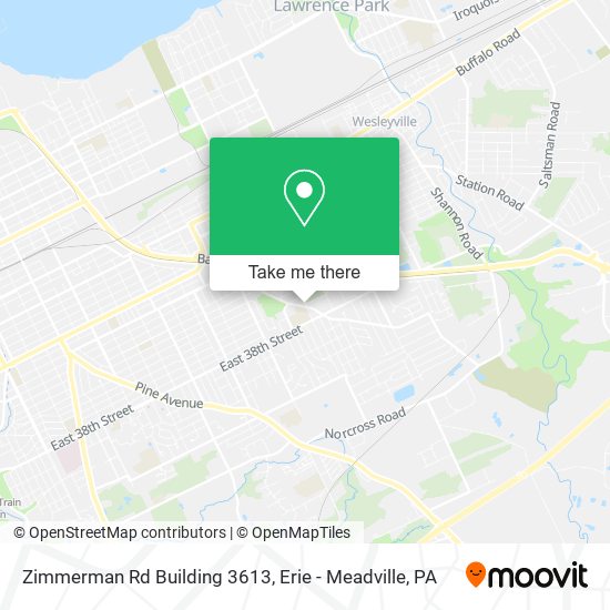 Zimmerman Rd Building 3613 map