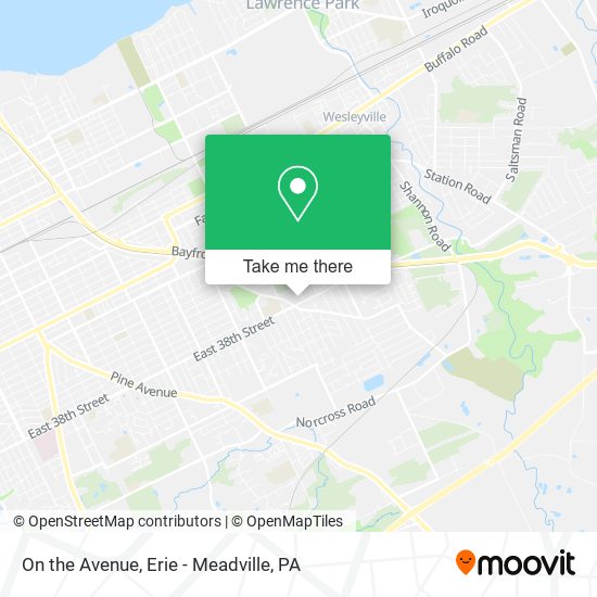 Mapa de On the Avenue