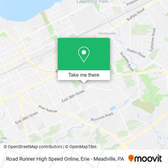 Road Runner High Speed Online map