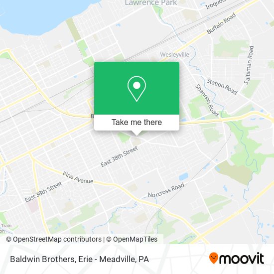 Baldwin Brothers map