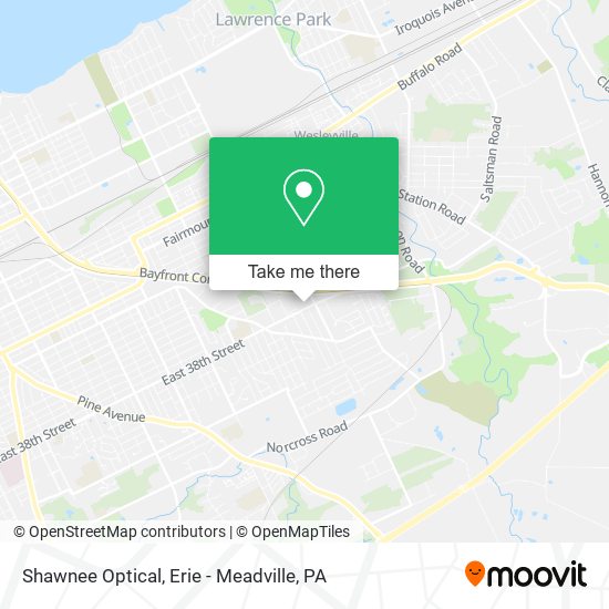 Shawnee Optical map