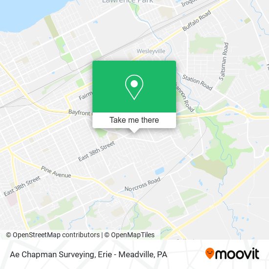 Ae Chapman Surveying map