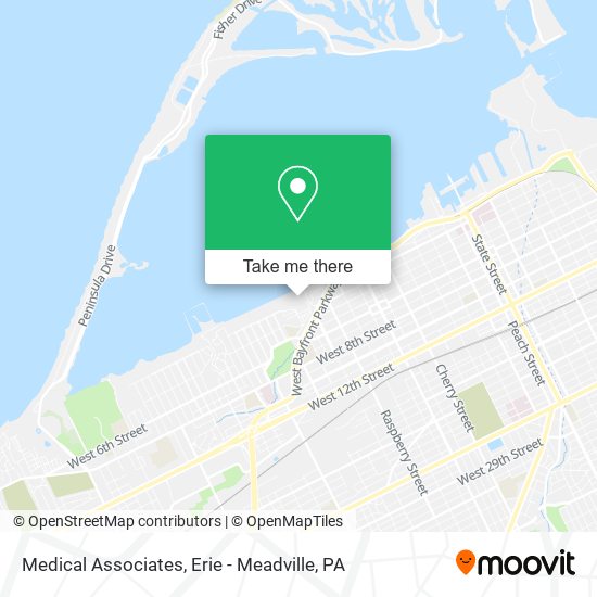 Medical Associates map