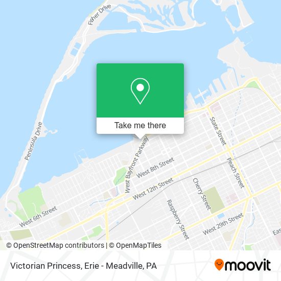 Victorian Princess map