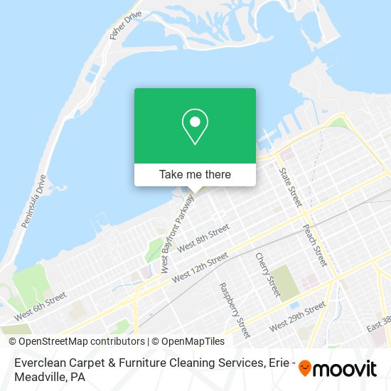Everclean Carpet & Furniture Cleaning Services map