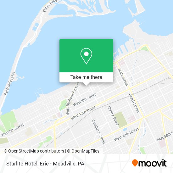 Mapa de Starlite Hotel