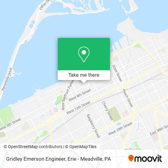 Mapa de Gridley Emerson Engineer