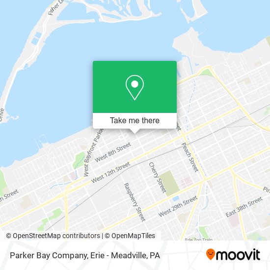 Parker Bay Company map