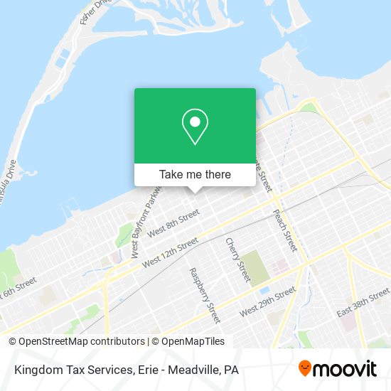 Mapa de Kingdom Tax Services