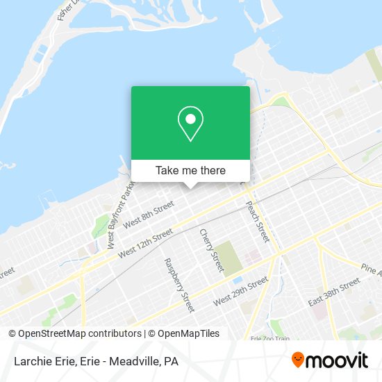 Larchie Erie map