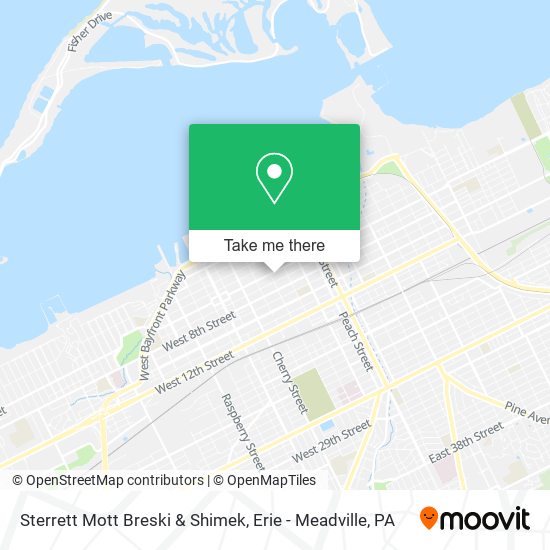Sterrett Mott Breski & Shimek map