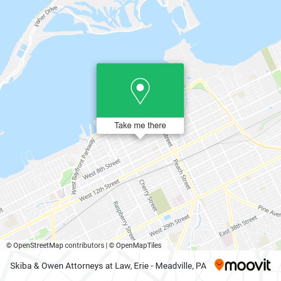 Skiba & Owen Attorneys at Law map