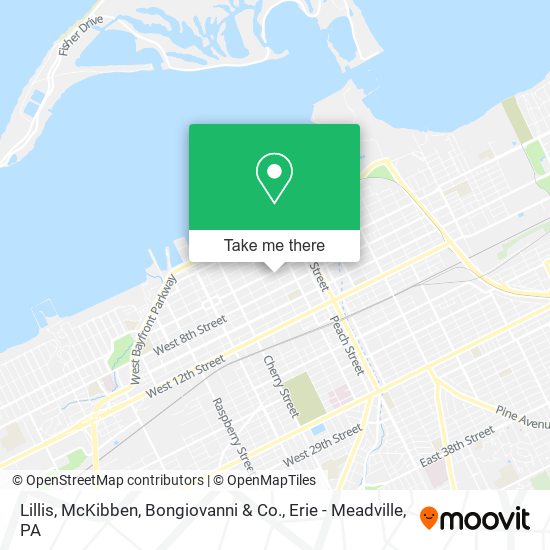 Lillis, McKibben, Bongiovanni & Co. map
