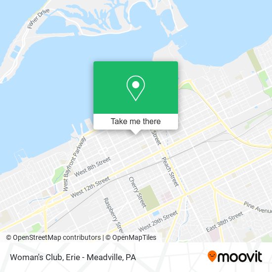 Woman's Club map