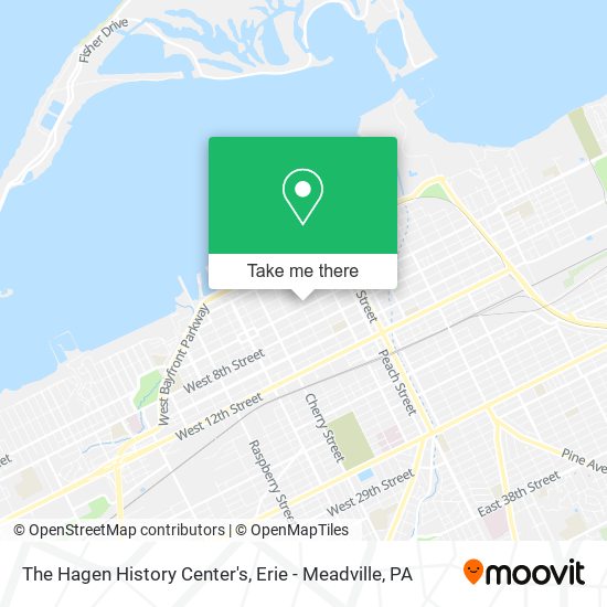 Mapa de The Hagen History Center's