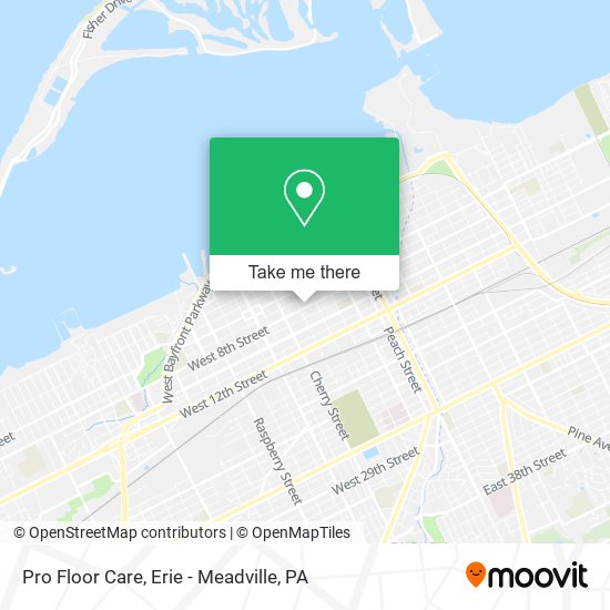 Pro Floor Care map