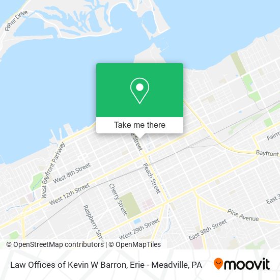 Mapa de Law Offices of Kevin W Barron