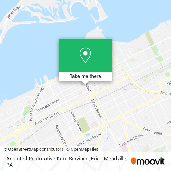 Mapa de Anointed Restorative Kare Services