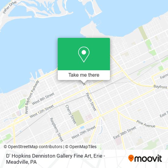 Mapa de D' Hopkins Denniston Gallery Fine Art