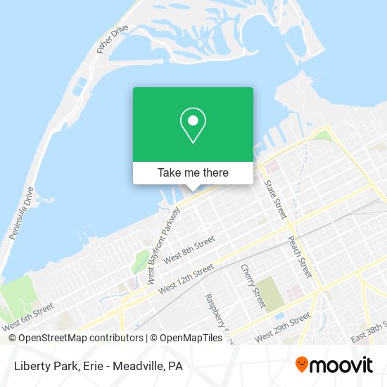 Mapa de Liberty Park