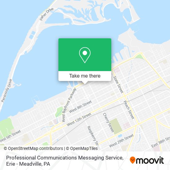 Mapa de Professional Communications Messaging Service