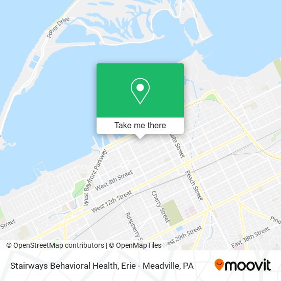Stairways Behavioral Health map
