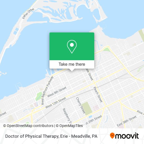 Doctor of Physical Therapy map