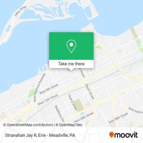 Stranahan Jay R map