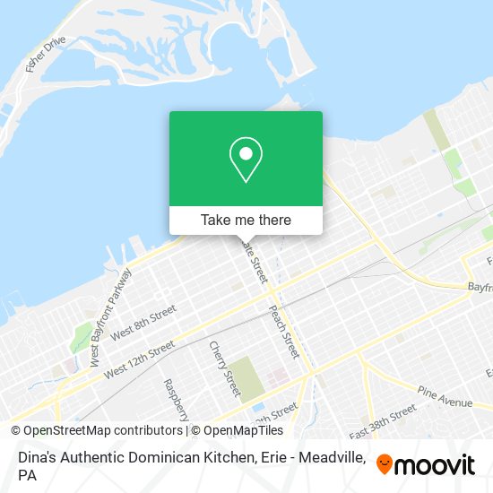 Mapa de Dina's Authentic Dominican Kitchen