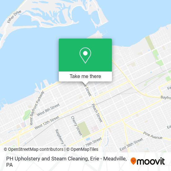 Mapa de PH Upholstery and Steam Cleaning