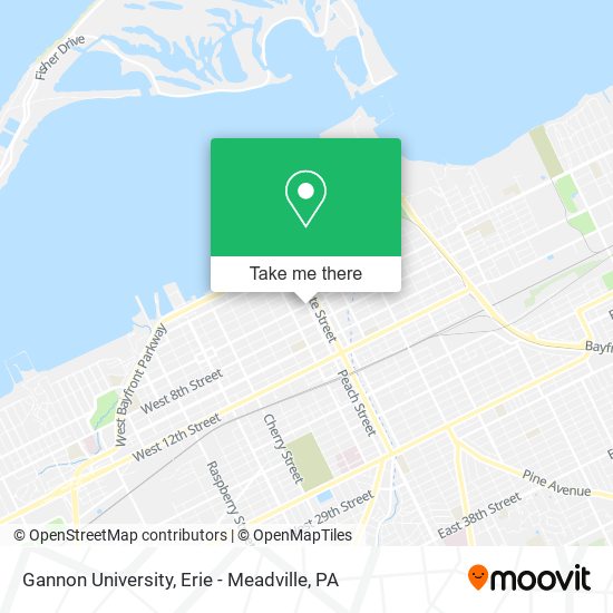 Gannon University map