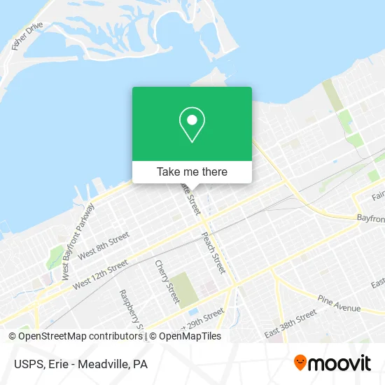 USPS map