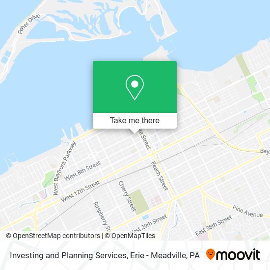 Investing and Planning Services map