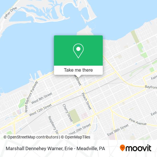 Marshall Dennehey Warner map